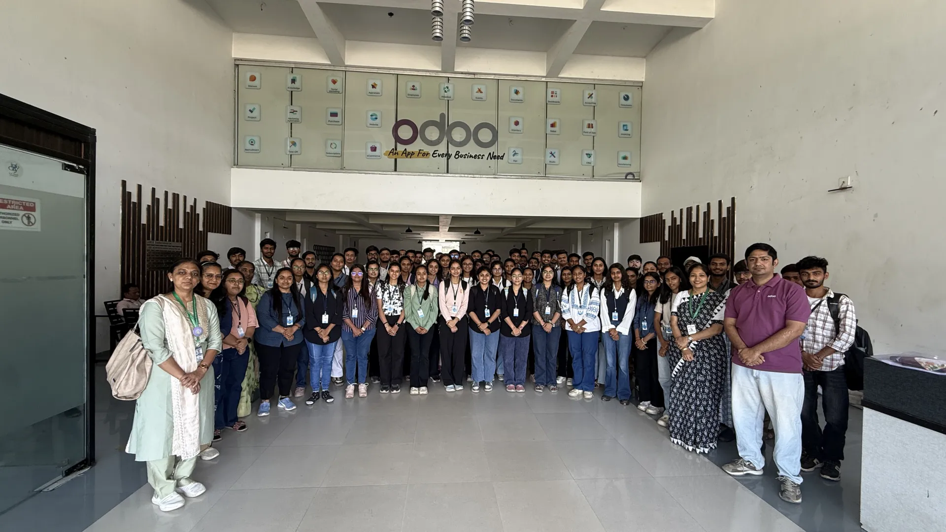 Industry Visit to Odoo